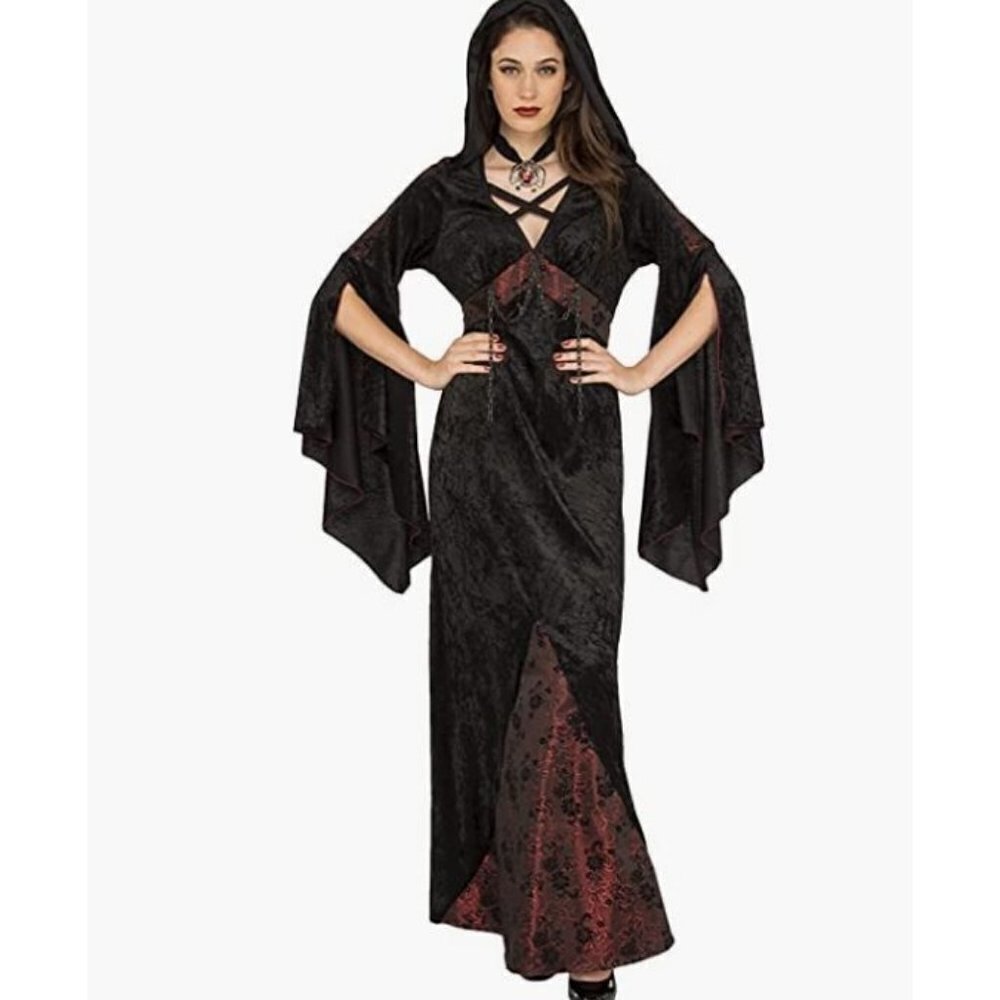 Rubie's Costume Women's Dark Damsel Size Standard (Fits‎ up to size 12)